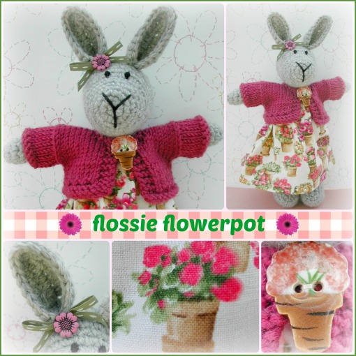 Flossie Flowerpot Collage