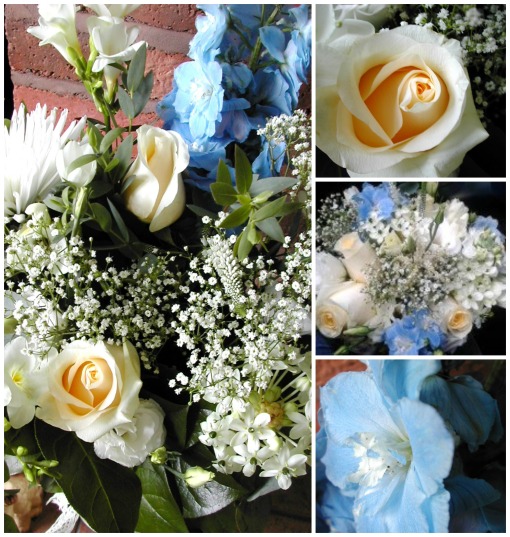 wedding flowers Collage